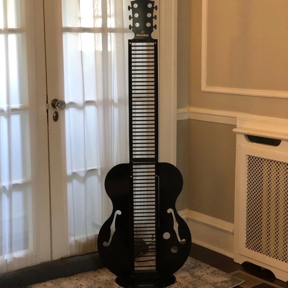 Guitar CD holder
